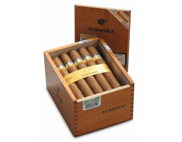 Cohibasinglo4box.jpg COHIBA SIGLO IV CIGAR