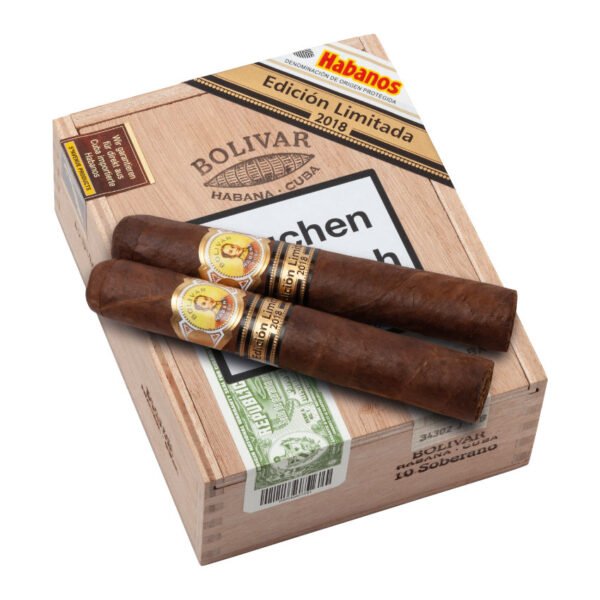 bolivar-soberano-el-2018 box BOLIVAR SOBERANOS LE 2018 CIGAR